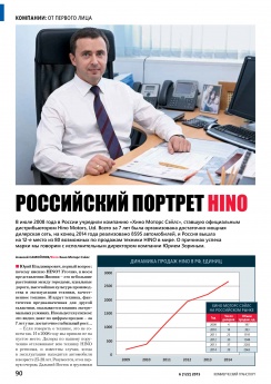 «Российский портрет HINO» в журнале КомТранс
