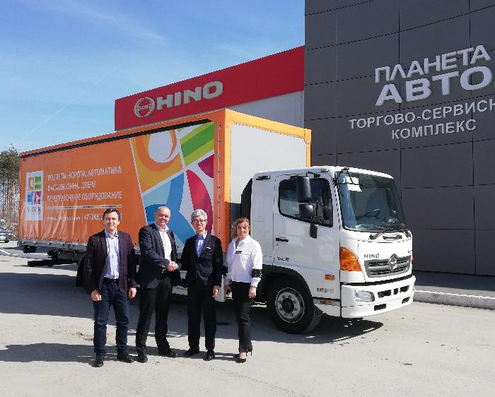Компания «Алютех Урал» выбирает грузовики HINO